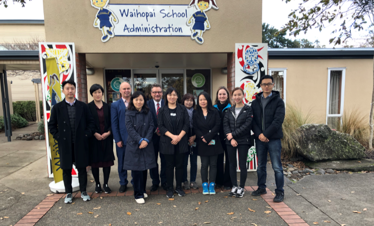 Chinese and Korean education agents visit New Zealand