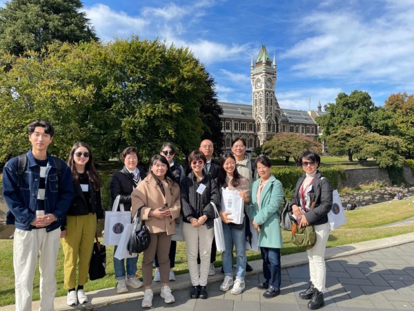Korean delegation at University of Otago