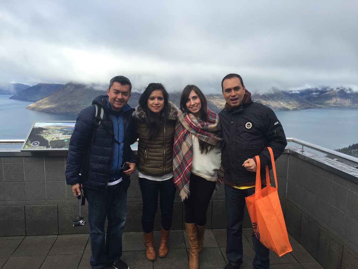 Colombian Agents enjoying the sights of Queenstown